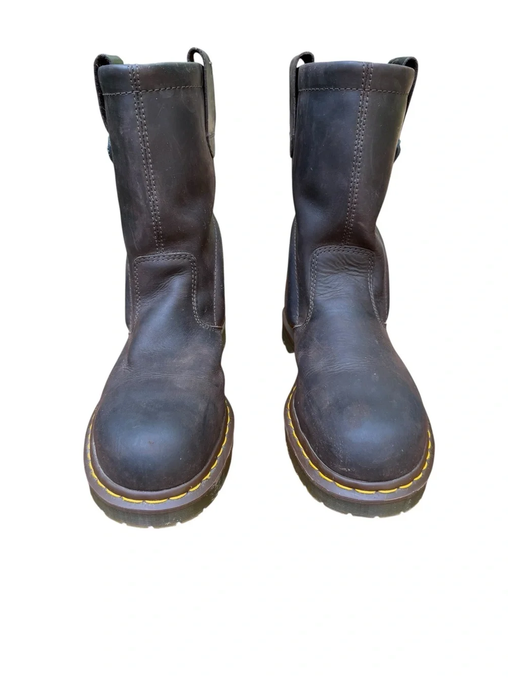 Dr. Martens Slip On Steel Toe Work Boots Size 10